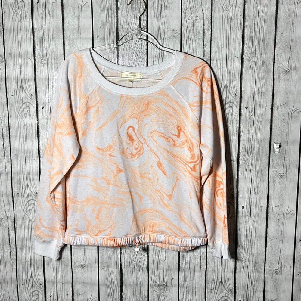 No comment tie die pajama top size Large